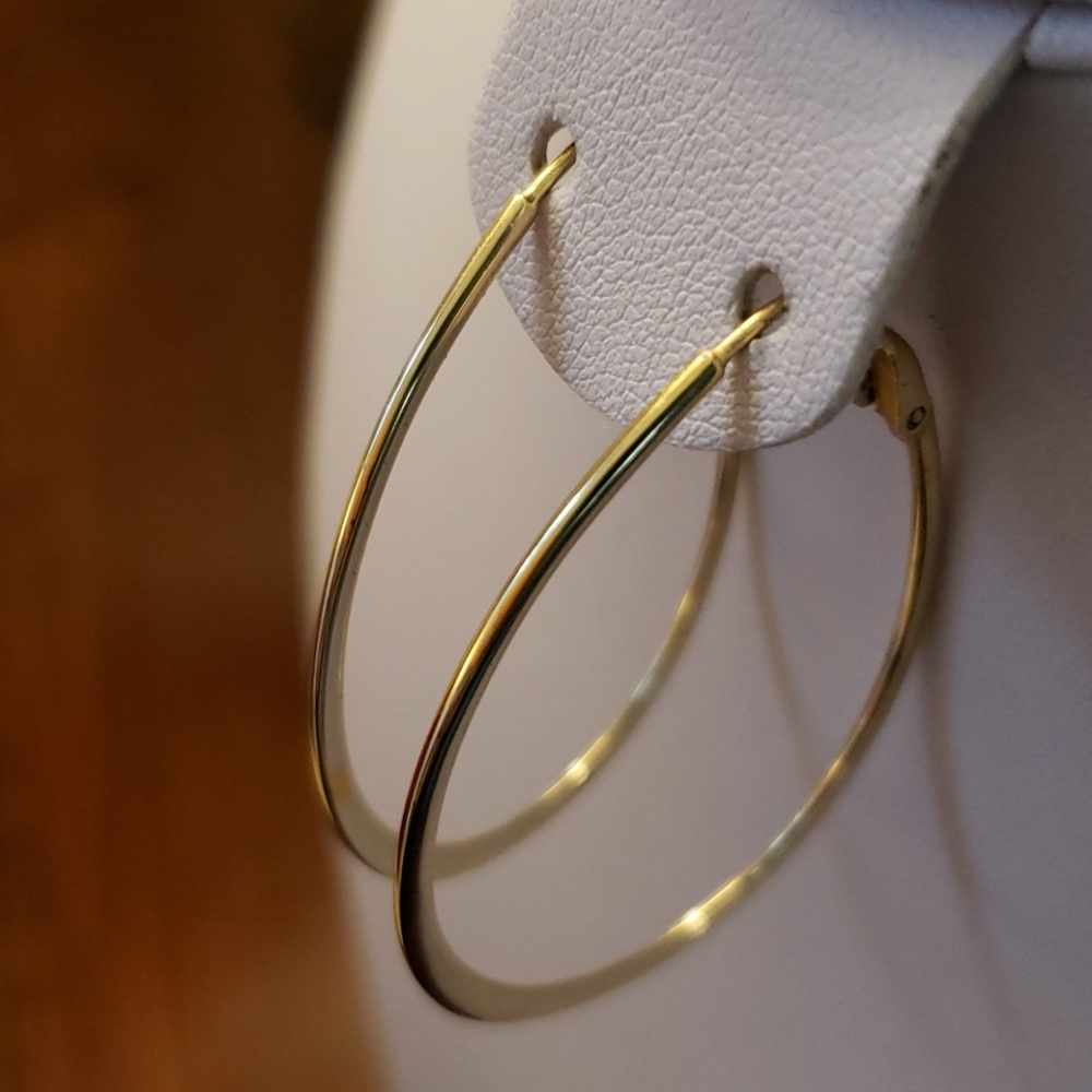 (MD)  Studio Silver Earrings